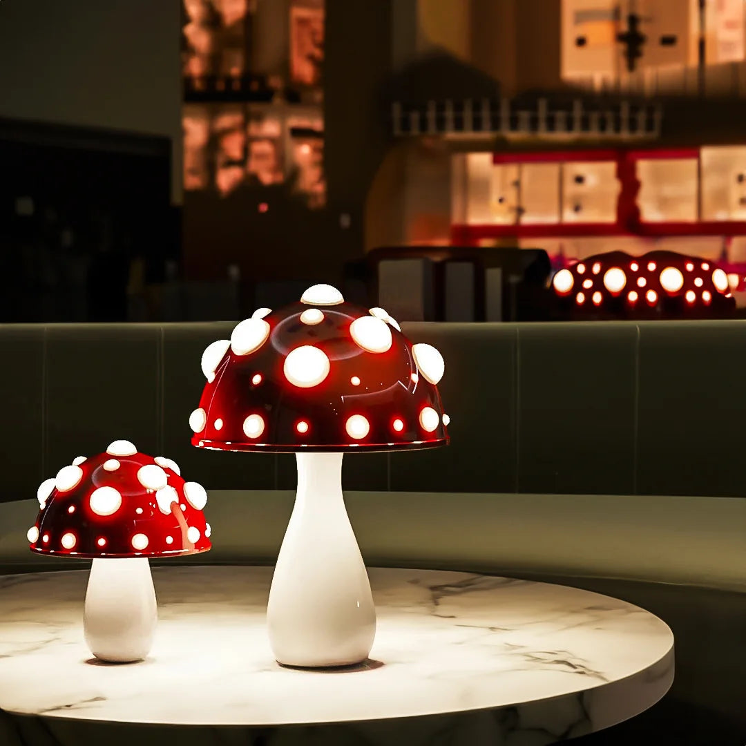 Boletus Lumos - Trippy Psychadelic LED Mushroom Light for home decor